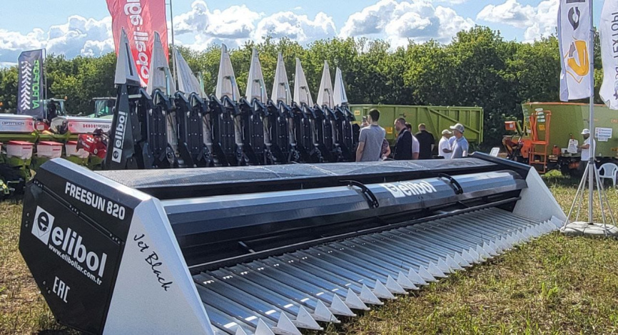 Жатка для уборки подсолнечника прямого среза без измельчителя  ELIBOL FREESUN 820 (Турция) фото 2