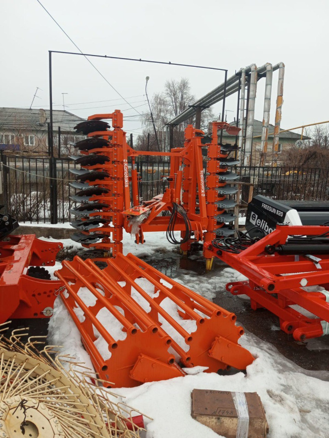 Навесная дисковая борона KARIOTAKIS SMD 450 AB (ГРЕЦИЯ) фото 1